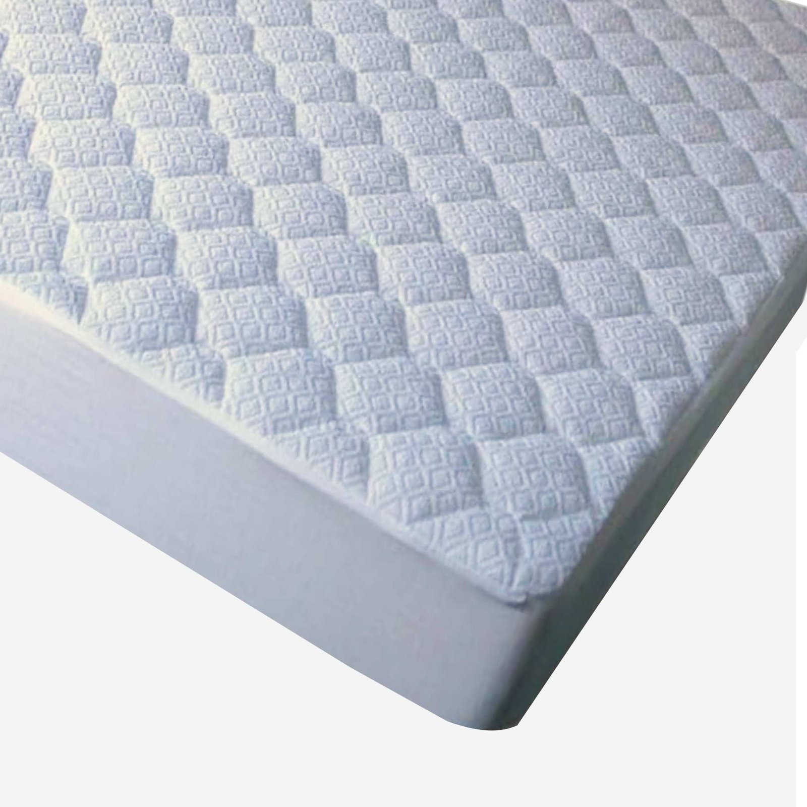 Coprimaterasso Antiacaro Singolo - Cotone Puro Con Angoli Per Letti 1 Piazza - Foto 6